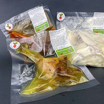 Для пищевой продукции и заморозки