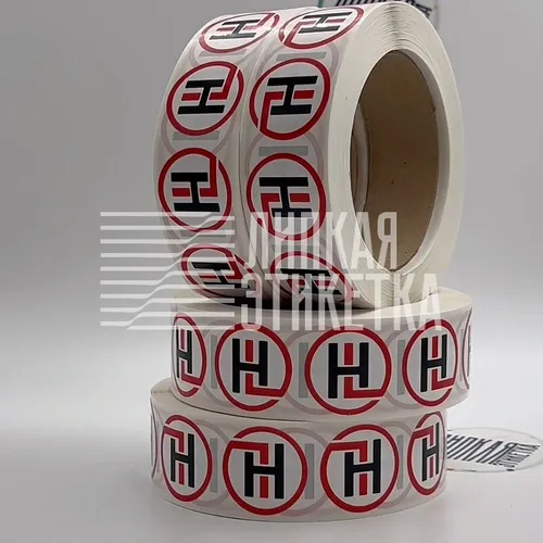 Круглые наклейки