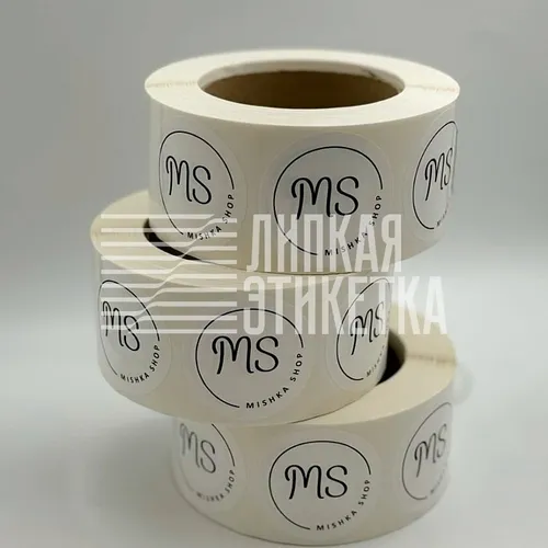 Этикетки с логотипом