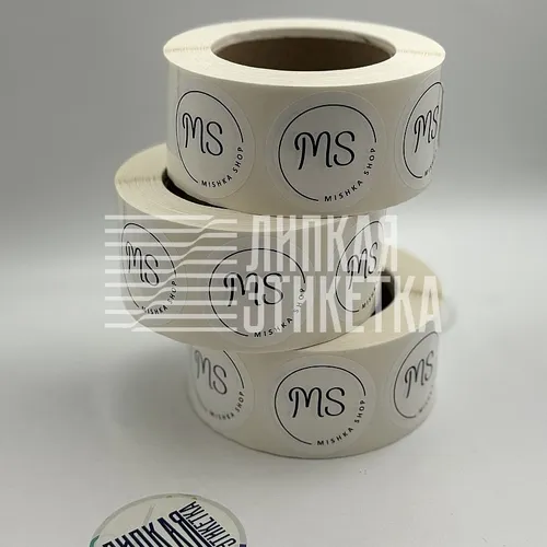 Этикетки с логотипом