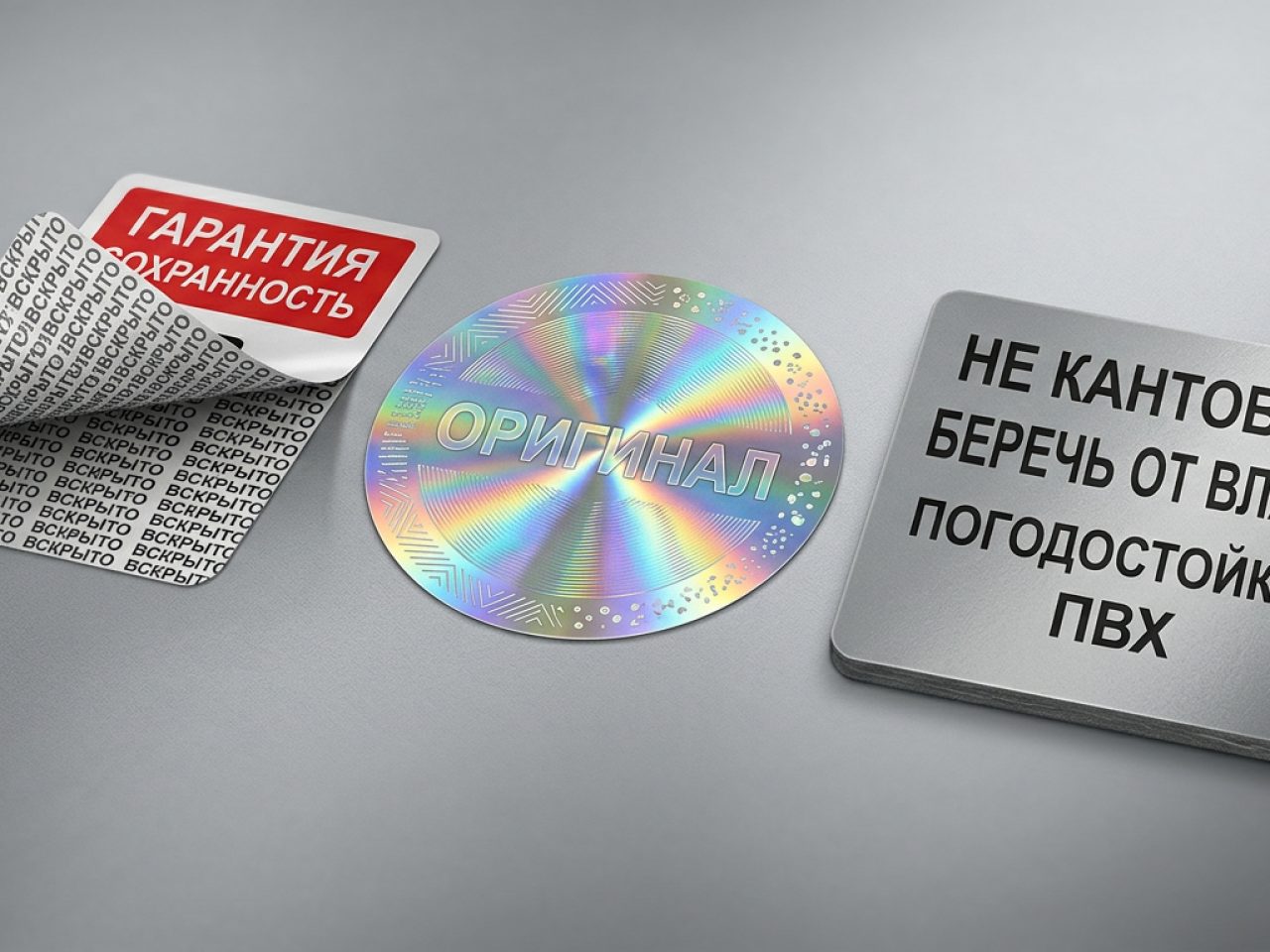 Печать специальных этикеток