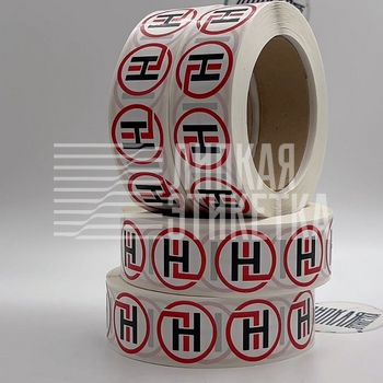 Круглые наклейки