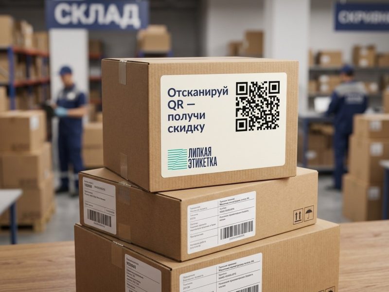 Наклейки на товар и упаковку для маркетплейсов